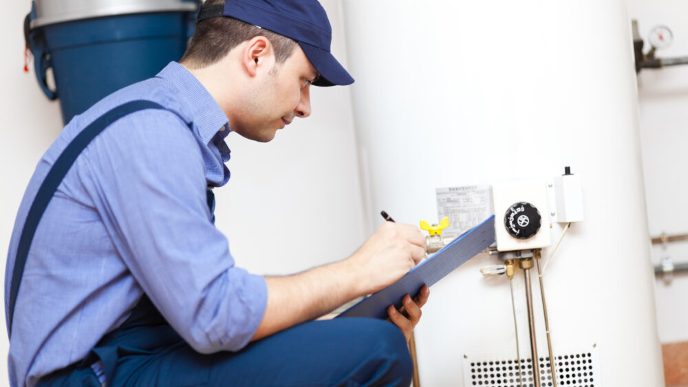 Baton Rouge hot water heater service call